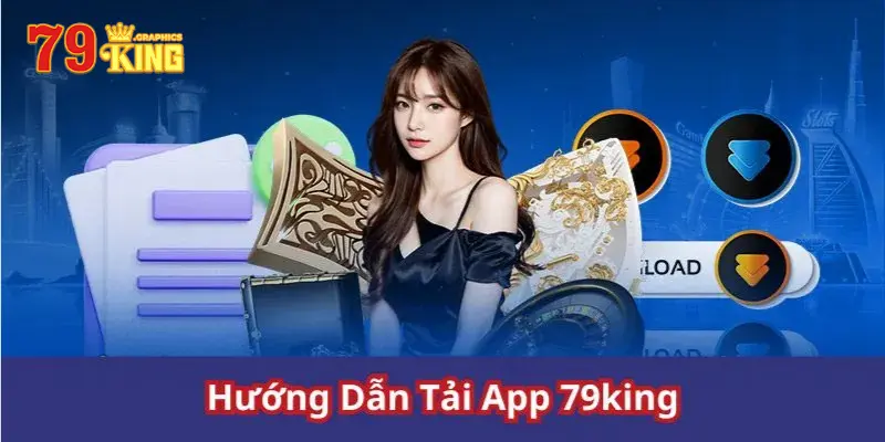 Hướng dẫn cụ thể các bước tải app 79king